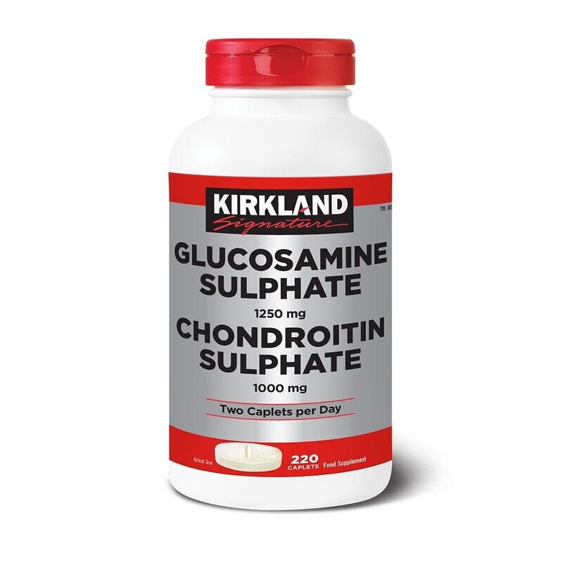Kirkland Signature Glucosamine Sulphate & Chondroitin Sulphate,