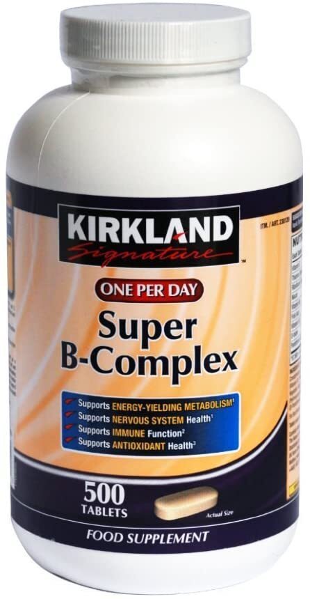 Kirkland Signature Super-B Complex, 500ct