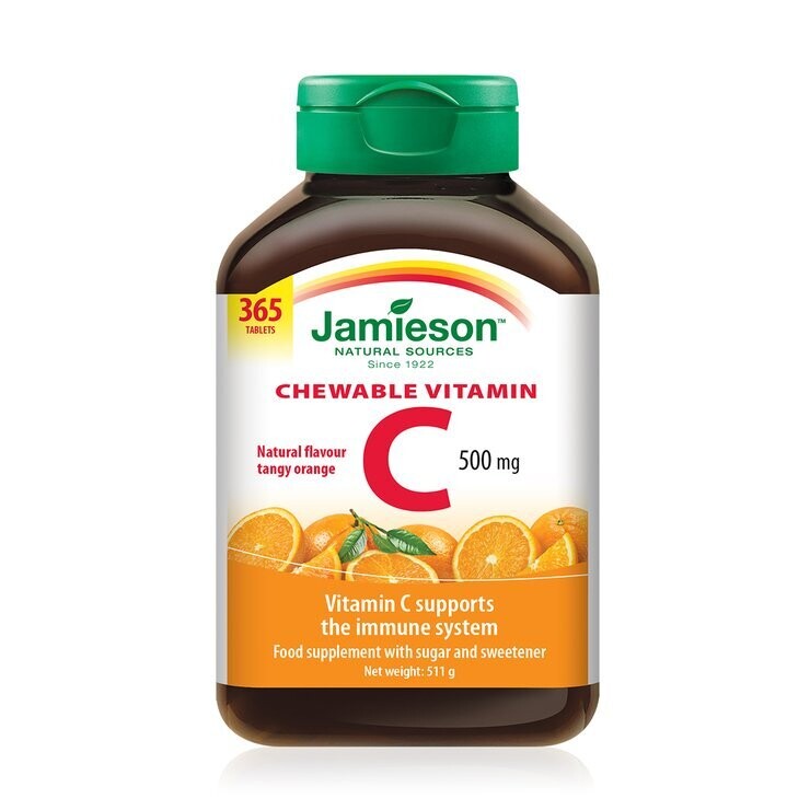 Jamieson Chewable Vitamin C, 365 Count
