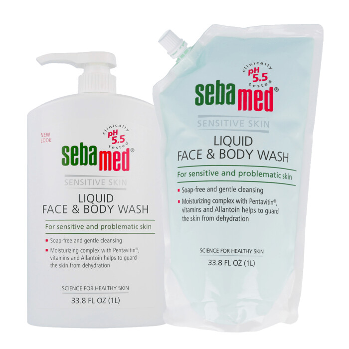 Sebamed Face & Body Wash, 1L