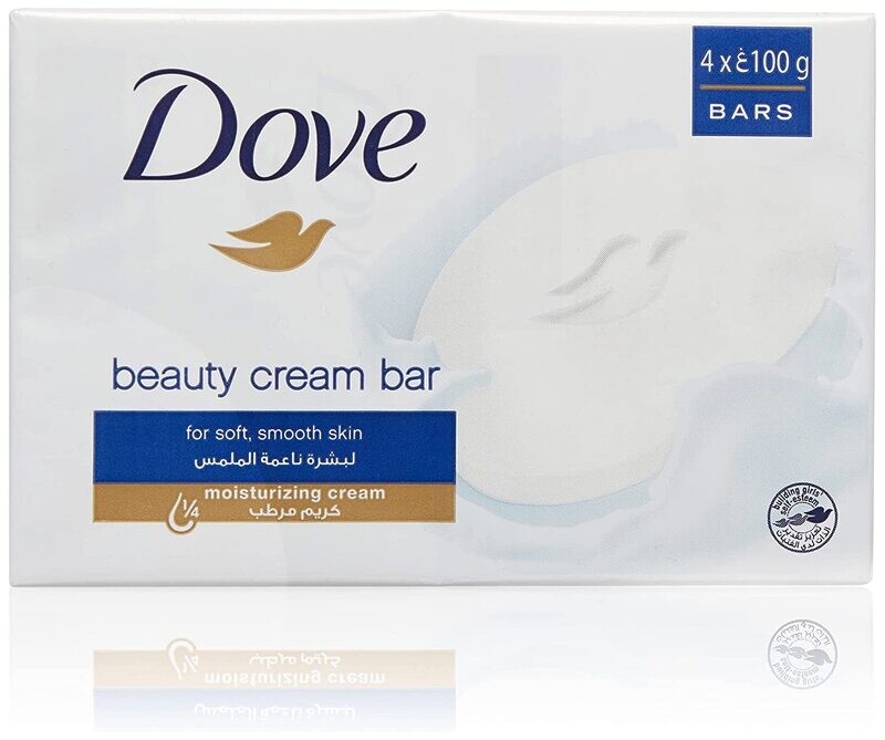 Dove Beauty Cream Soap Bar, 12 x 100g