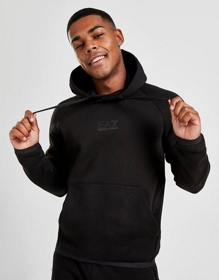 Emporio Armani EA7 Outline Logo Hoodie
