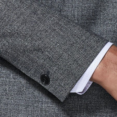 Jordan Skinny Fit Charcoal Sharkskin Jacket & Trousers