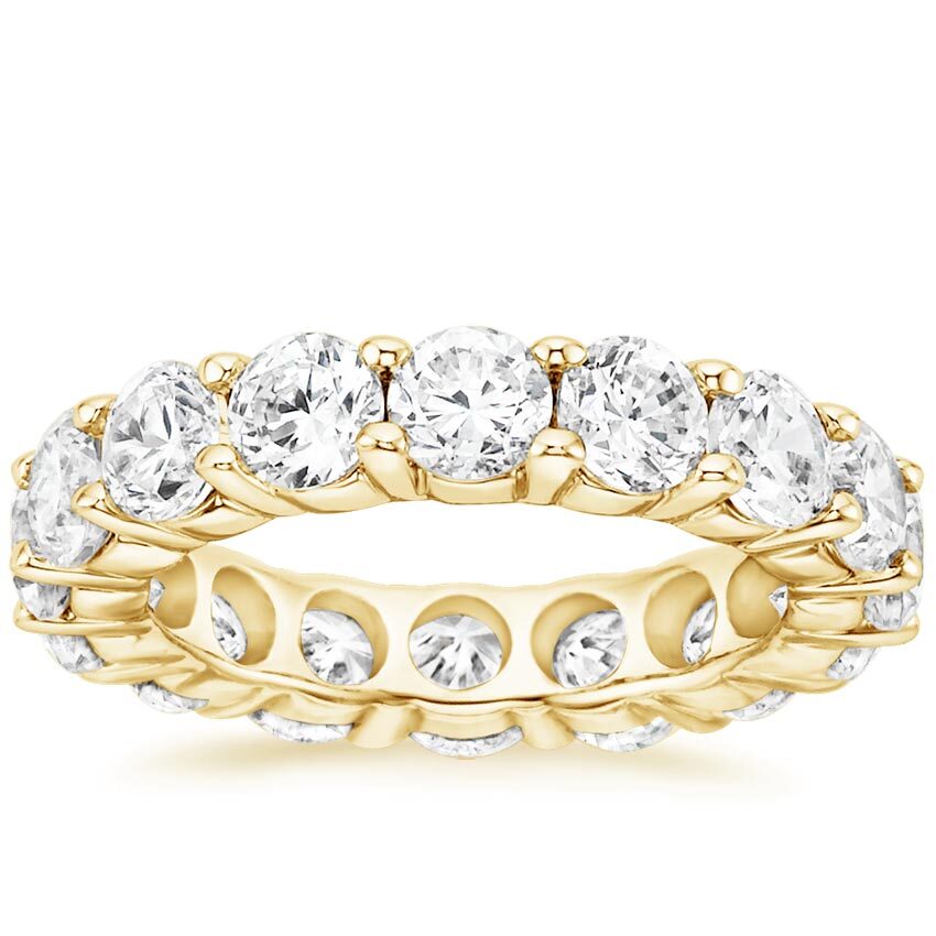 2.00ctw Round Brilliant Cut 5 Stone Diamond Ring, 18ct Yellow Gold