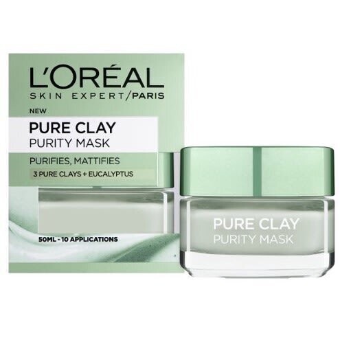 L'OREAL PARISL'Oreal Pure Clay Purity Mask 50ml