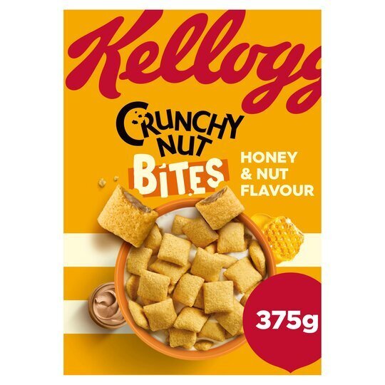 Kellogg's Crunchy Nut Bites, 3 x 375g