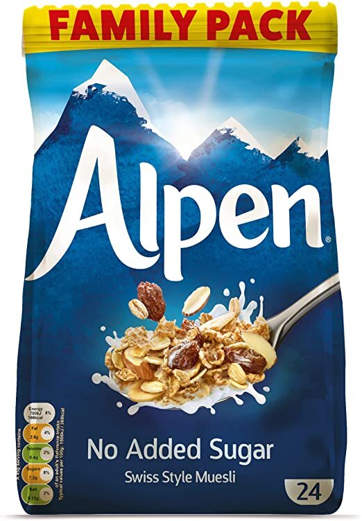 Alpen No Added Sugar Muesli, 1.1kg