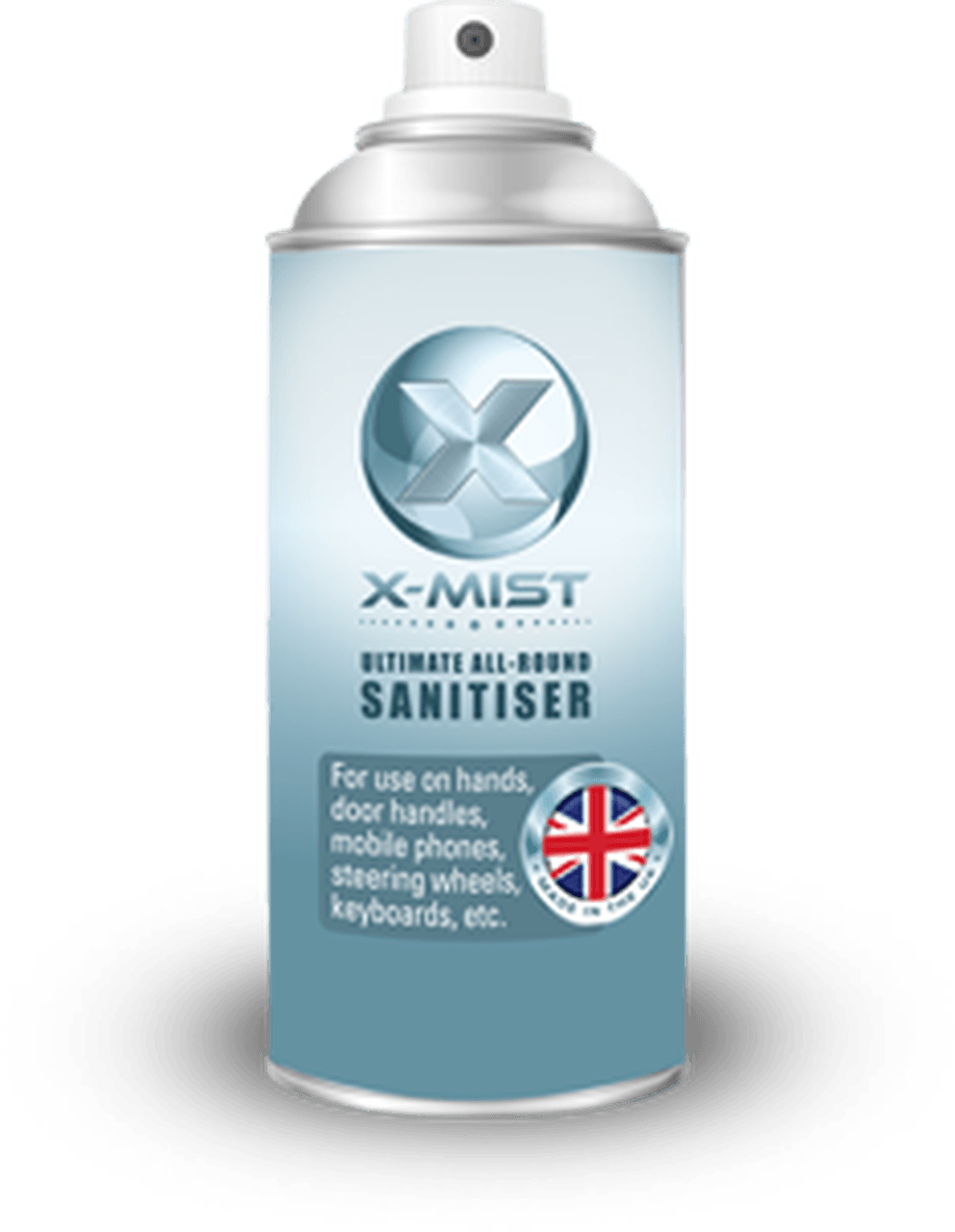 X-Mist Ultimate All Round Sanitiser, 3 x 125ml