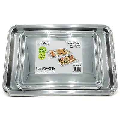 Sabert Rectangular Mix Platters, Pack of 10