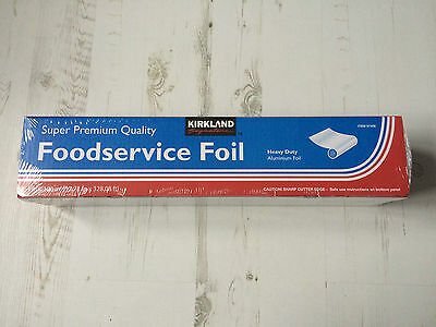 Kirkland Signature 45cm x 100m Heavy Duty Super Premium Quality Foodservice Aluminium Foil