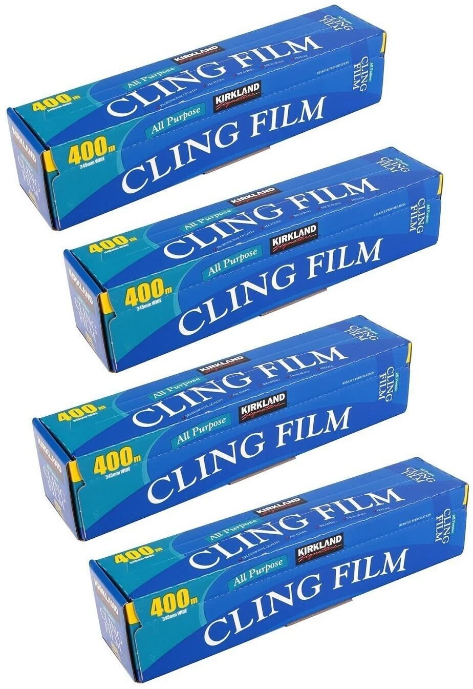 Kirkland Signature All Purpose Cling Film, 400m x 345mm Wide