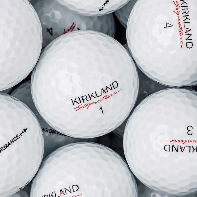 Kirkland Signature 3-Piece Urethane Cover Golf Balls - 24 Pack