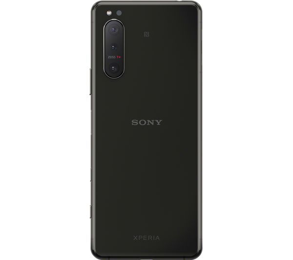 Sony Xperia 5 II 5G Sim Free Mobile Phone in Black with Style Cover and Stand