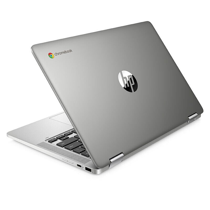 HP Chromebook x360, Intel Celeron N4020, 4GB RAM, 64GB eMMC, 14 Inch Convertible Chromebook 14a-ca0008na