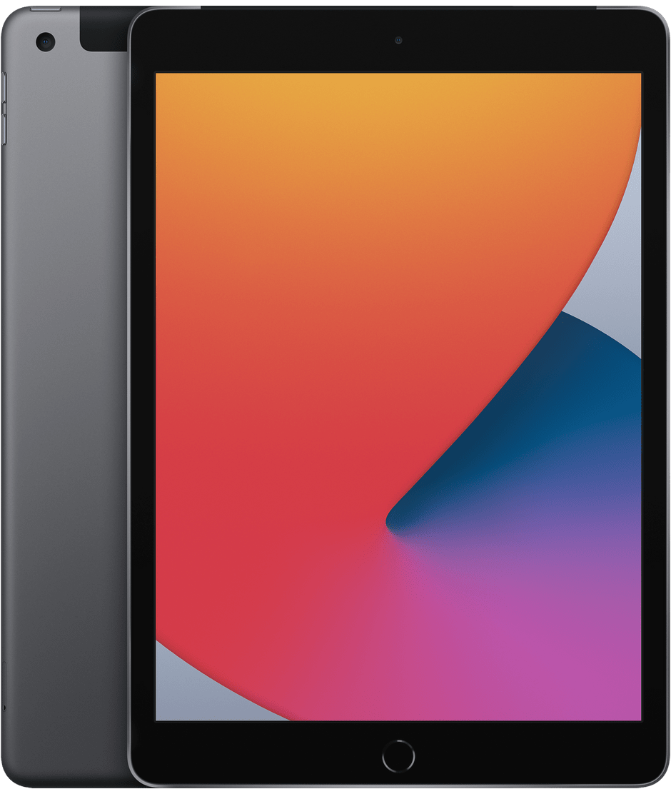 Apple iPad 8th Gen, 10.2 Inch, WiFi + Cellular 32GB