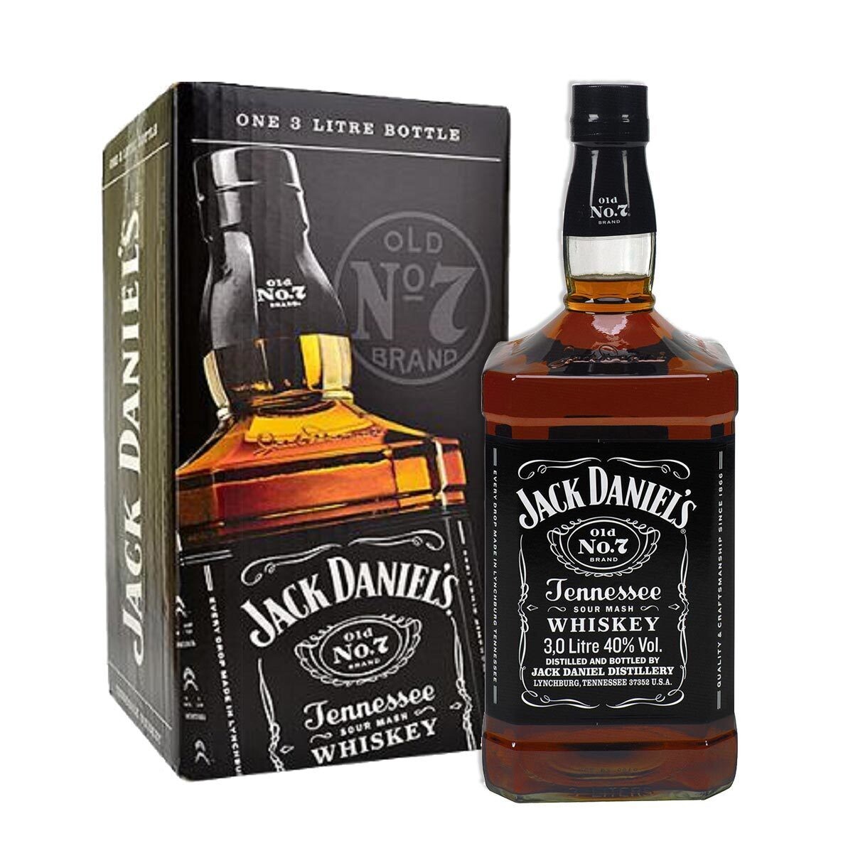 Jack Daniel's 1L Old No.7 Tennessee Whiskey JEROBOAM