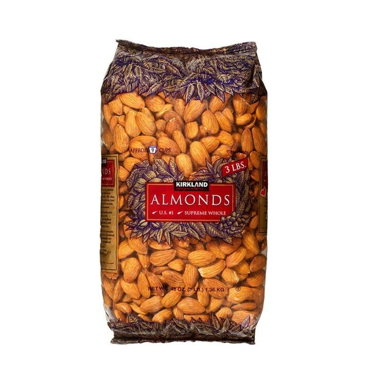 Kirkland Signature Whole Almonds, 1.36kg Kirkland Signature Whole Almonds, 1.36kg