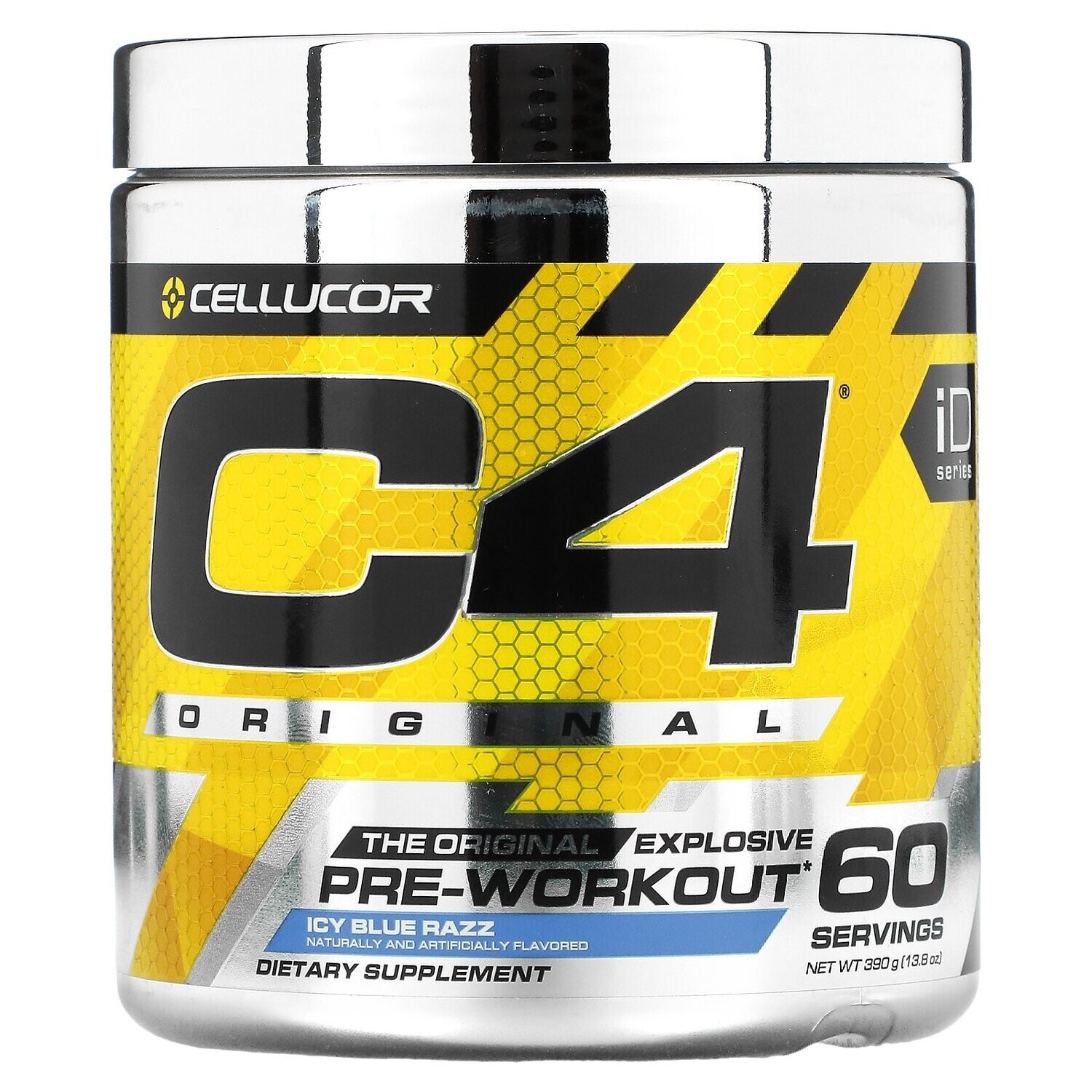 Cellucor C4 The Original Explosive Pre-Workout Icy Blue Raspberry, 390g