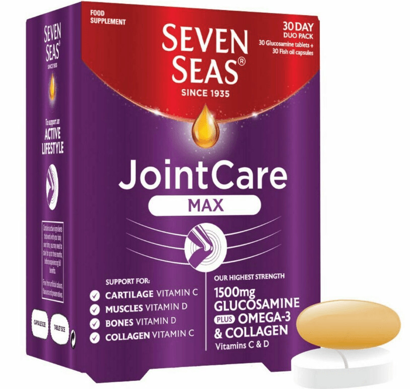 Seven Seas Joint Care Max, 2 x 60ct (2 Months Supply) Seven Seas Joint Care Max, 2 x 60ct (2 Months Supply)