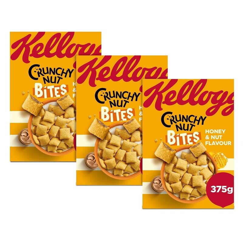 Kellogg's Crunchy Nut Bites, 1 x 375g