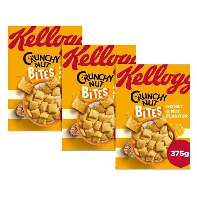 Kellogg's Crunchy Nut Bites, 1 x 375g