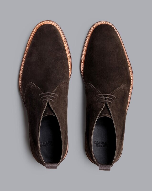Suede Lightweight Boots - Dark Chocolate