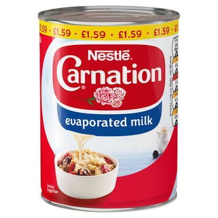 Carnation Evaporated Milk, 12 x 410g