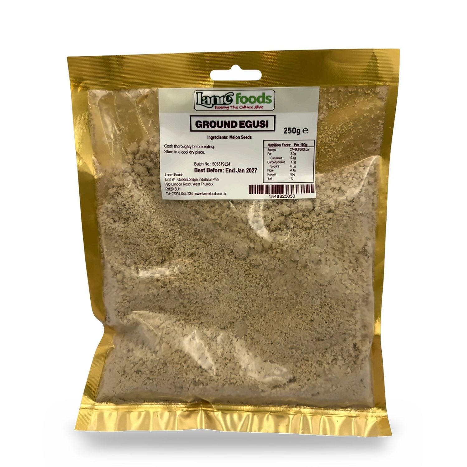 Lanre-Grounded-Egusi 250g