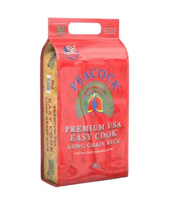 Peacock Easy Cook Long Grain Rice 5kg