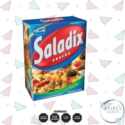 Snack Sabor Pizza, Saladix, 100 g / 3.5 oz