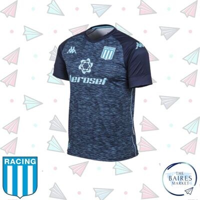 Camiseta Oficial Alternativa 2021/22 Azul, Hombre, Racing Club