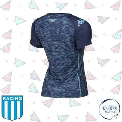 Camiseta Oficial Alternativa 2021/22 Azul, Mujer, Racing Club