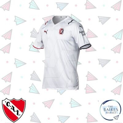 Camiseta Oficial Alternativa Blanca, Hombre, Independiente