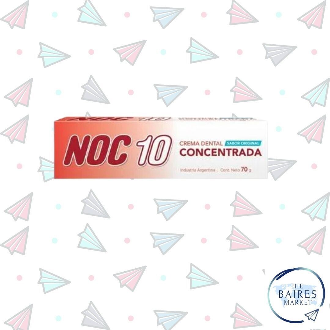Crema Dental Concentrada NOC10, 70 g / 2,47 oz