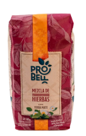 Yerba Mate Mezcla de Hierbas, ProBell, 1 kg / 36,27 oz