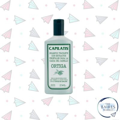 Shampoo Capilatis, Ortiga, Caida de Cabello, 410 ml