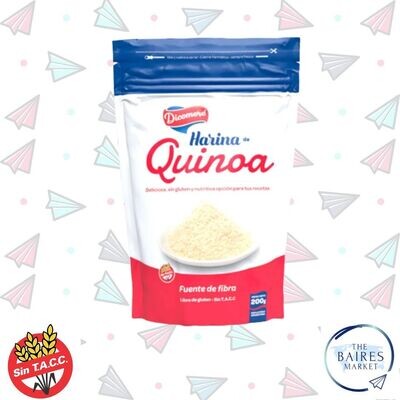 Harina de Quinoa, Dicomere, Sin Tacc, 200 g / 7,05 oz