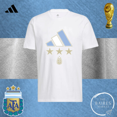 Remera Argentina Campeón, Oficial Adidas 2023