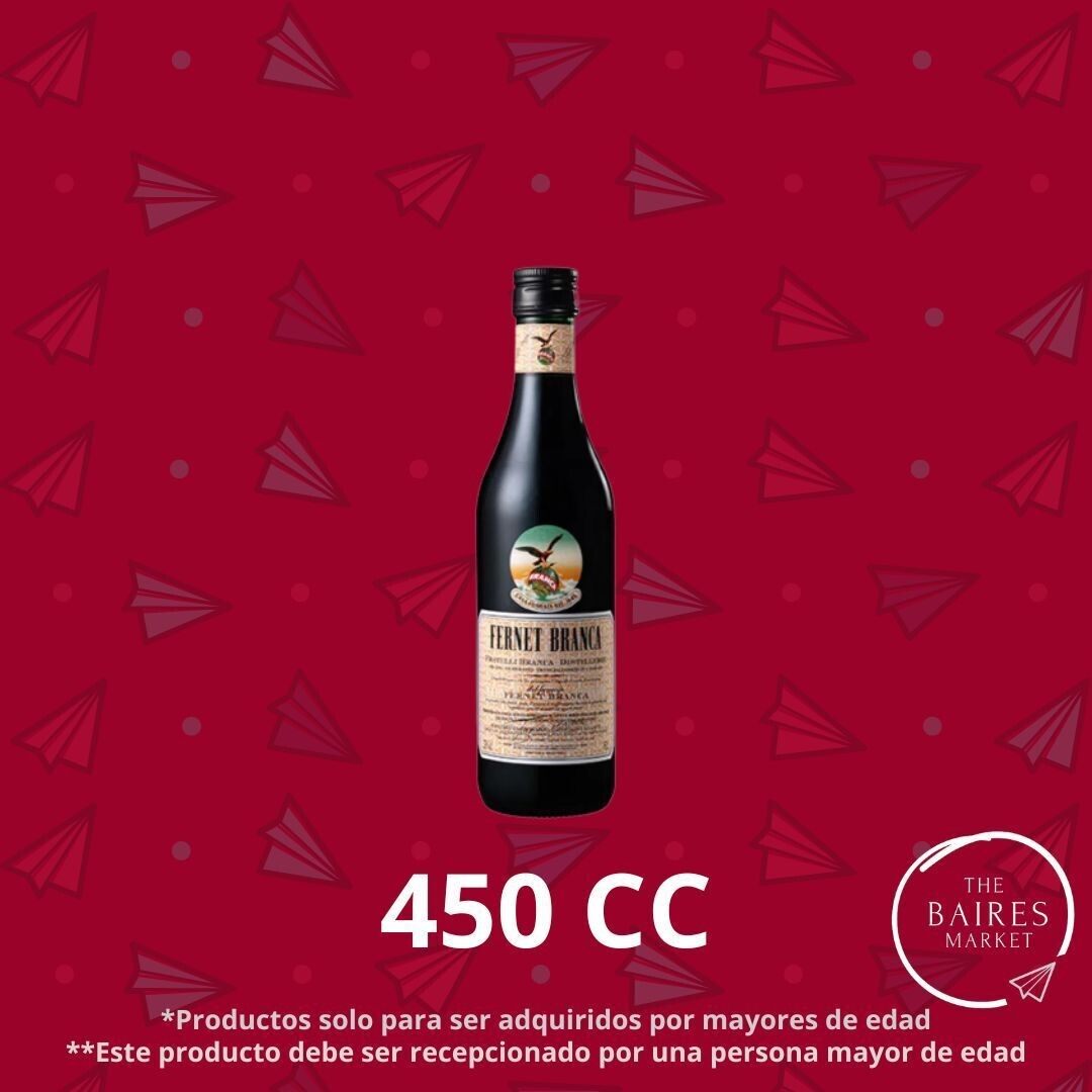 Fernet Tradicional, Branca 450 cc CHICO