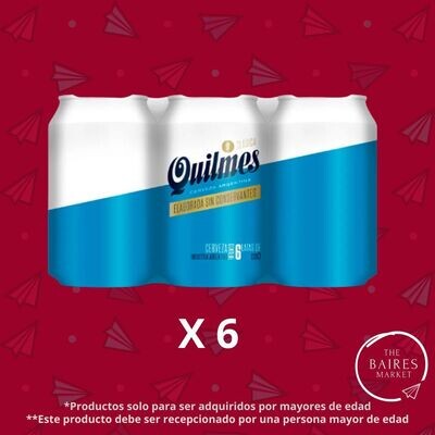Cerveza Clasica, Quilmes, 473 cc x 6 u