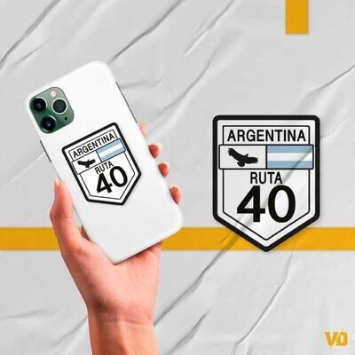 Sticker Ruta 40 // Oficial Vinilo Design