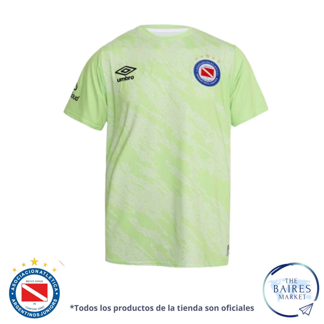 Camiseta OF ARQUERO 2024 Argentinos Juniors Sin Estampa