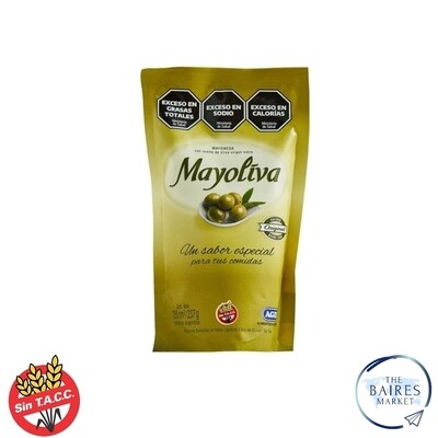 Mayoliva, Mayonesa con Aceite de Oliva, AGD, Sin Tacc, 237 g 