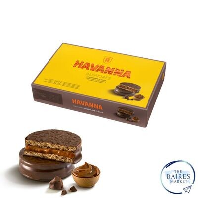 Alfajor Havanna Chocolate con Dulce de Leche 55 g x 12 u