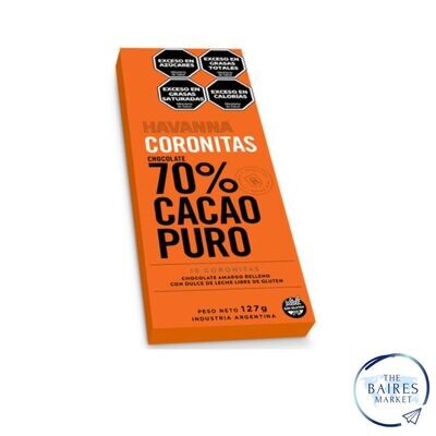 Havanna Coronitas 70% Cacao 127 g