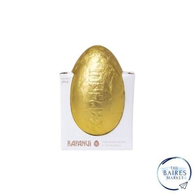 Huevo de Pascua de Chocolate con Almendras Rapanui 360 g
