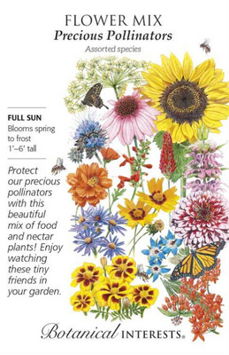Flower Mix Large - Precious Pollinators - Seed Packet