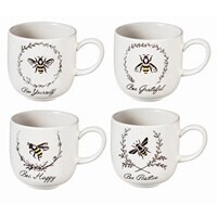 Ceramic Cup Bee Sayings