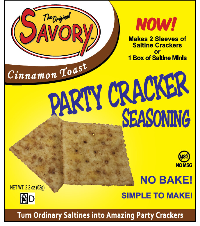 Savory Party Cracker Seasoning - Cinnamon Toast