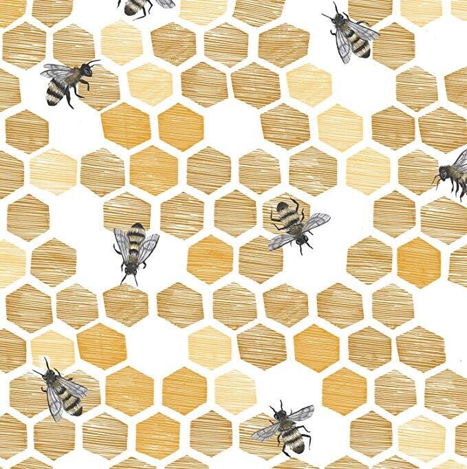 Happy To Bee Home Paper Guest Napkins